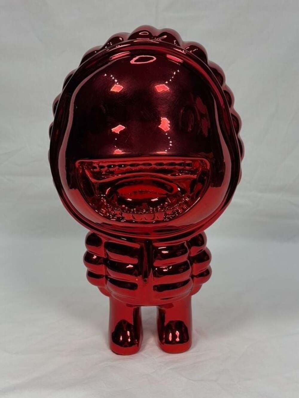 Moncler House of Genius Limited Edition Red Chrome Monster Figure